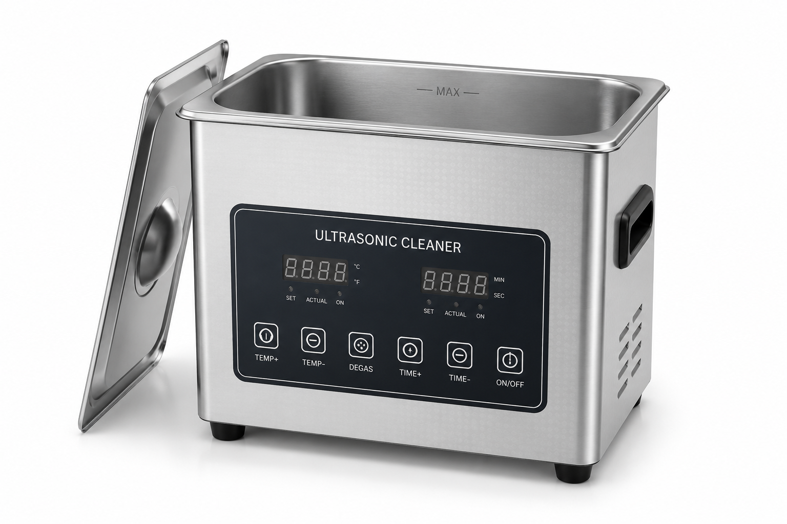 Stainless steel ultrasonic cleaner
