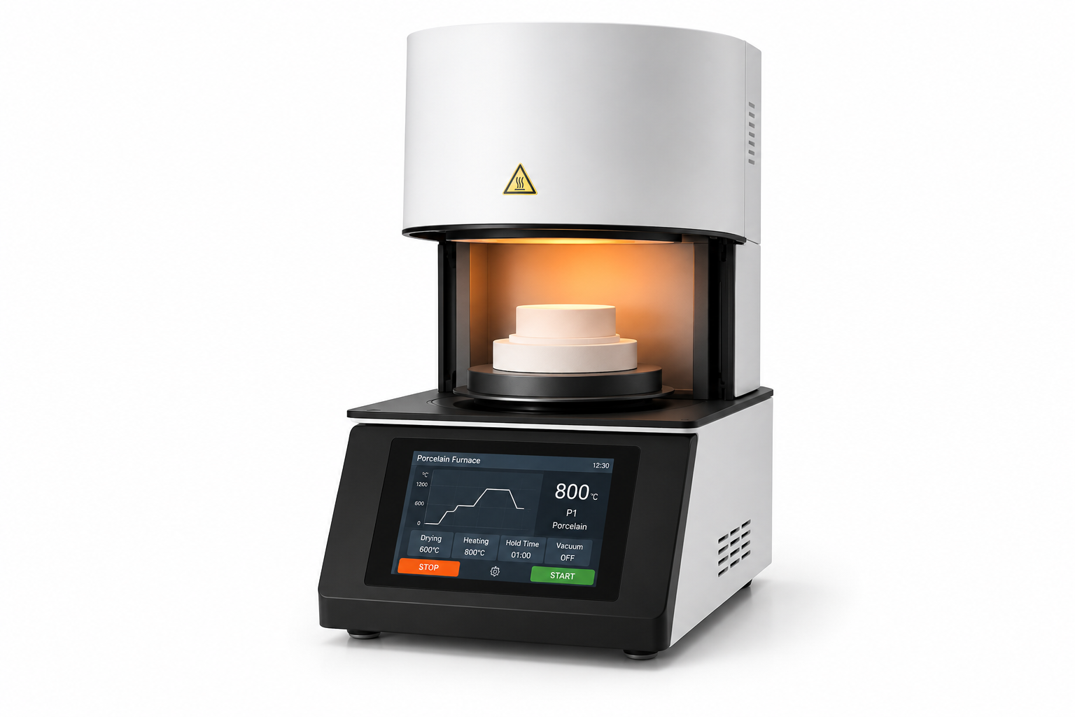 Dental porcelain furnace